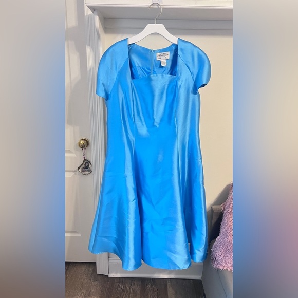 Tally Taylor Blue Dress - Picture 1 of 8